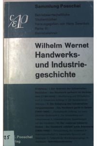 Handwerks- und Industriegeschichte.   - Sammlung Poeschel P24