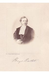 Buys Ballot - Christoph Buys Ballot (1817-1890) meteoroloog Meteorolge meteorologist chemist Chemiker Meteorologie meteorology Portrait