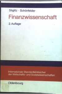 Finanzwissenschaft.   - Internationale Standardlehrbücher der Wirtschafts- und Sozialwissenschaften