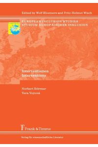 Interventionen = Interventions.   - (=European inclusion studies ; Bd. 7).