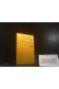 Absurda comica oder Herr Peter Squentz : Schimpfspiel.   - Andreas Gryphius. Hrsg. von Gerhard Dünnhaupt u. Karl-Heinz Habersetzer / Universal-Bibliothek ; Nr. 7982
