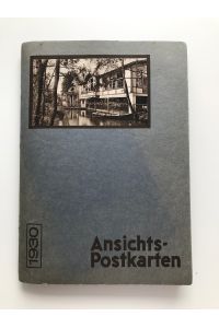 Musterbuch - Ansichts-Postkarten 1930, Die Postkarte 1929.