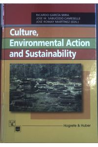 Culture, Envirtonmental Action and Sustainability.