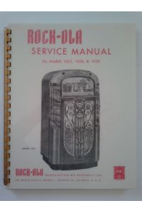 Rock-ola Service Manual for Phonograph Model 1422, 1426, & 1428
