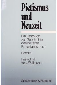 Festschrift für Johannes Wallmann zum 65. Geburtstag.