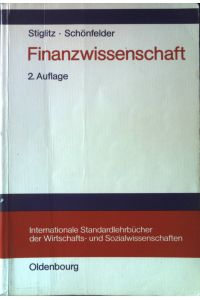 Finanzwissenschaft.   - Internationale Standardlehrbücher der Wirtschafts- und Sozialwissenschaften