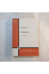 Ökonometrie. 3. , durchges. Aufl.