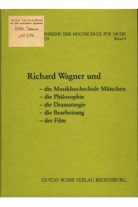 Richard Wagner und - die Musikhochschule München. . .