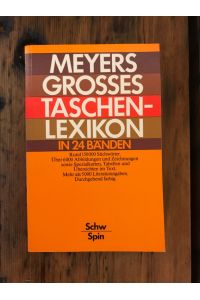 Meyer Grosses Taschenlexikon in 24 Bänden, Band 20: Schw - Spin
