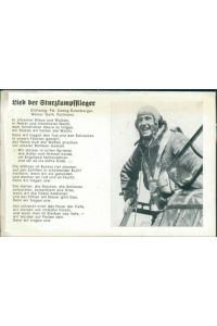 Ansichtskarte Luftwaffe Lied der Sturzkampfflieger (Nr. 9766)