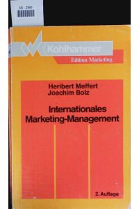 Internationales Marketing-Management.