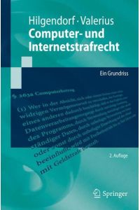 Computer- und Internetstrafrecht: Ein Grundriss (Springer-Lehrbuch)