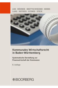 Kommunales Wirtschaftsrecht in Baden Württemberg