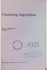 Clustering Algorithms  - Probability & Mathematical Statistics S.