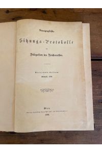 Stenographische Sitzungs Protokolle Delegation des Reichsrathes, Dreizehnte Session Wien 1880