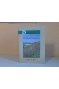 Materialien zu Naturschutz und Landschaftspflege 1999: Vorschläge zur Weiterentwicklung des Systems von Naturschutzgebieten im Offenland des Freistaates Sachsen
