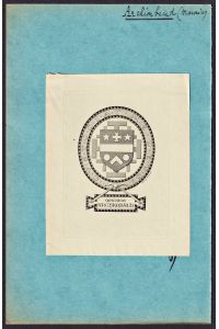 Maurice Archimbaud - Wappen blason coat of arms armorial bookplate Exlibris ex-libris Ex Libris