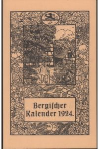 Bergischer Kalender für das Jahr 1924.
