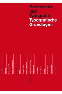 Typografische Grundlagen