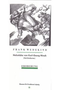 Eroberung.   - Holzstiche von Karl-Georg Hirsch (Fünf Briefkarten)