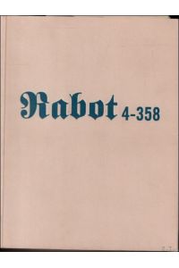 RABOT 4-358. Rabotwijk Gent.