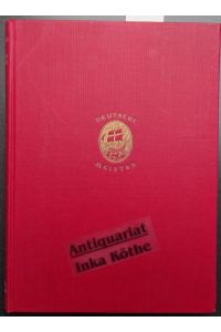 Carl Friedrich Schinkel -  - Reihe: Deutsche Meister Nr. 4 -  herausgegeben von Karl Scheffler und Curt Glaser -