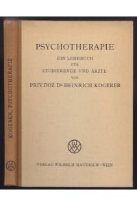 Psychotheraphie. Ein Lerhbuch für Studierende und Ärzte.