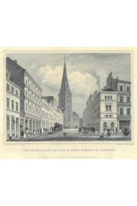 Bergstraße und die Petrikirche.