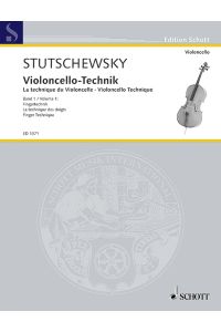 Violoncello-Technik  - Fingertechnik, (Reihe: Edition Schott)