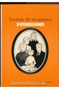 Textbok för invandrare Svenssons.   - Illustrationer Doris Lundh.