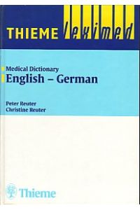 Medical Dictionary English-German.