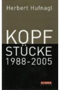 Kopfstücke 1988 - 2005.
