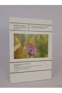 Supplement 33. Beiträge zur Faunistik und zum Schutz norddeutscher Schmetterlinge