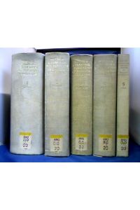 The New Cambridge Bibliographie of English Literature. 4 Bände + Indexband = 5 Bände.   - Vol. 1: 600-1660. Vol. 2: 1660-1800. Vol. 3: 1800-1900. Vol. 4: 1900-1950. Vol. 5: Index.