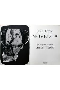 Novel-la. 31 litografies originals Antoni Tàpies.