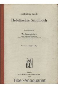 Hebräisches Schulbuch.