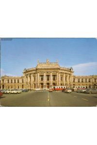 Wien, Burgtheater, Straße, Vorderansicht