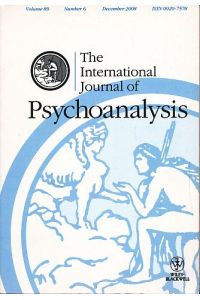 The International Journal of Psychoanalysis Vol. 89, 2008. Number 6.