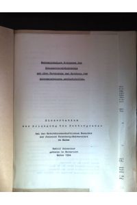 Über Hydrazide von Polyacrylsäuren; Teil 1-3;  - Vorlage zur Dissertation von Rudolf Schneider;