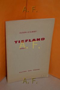 Tiefland, Textbuch