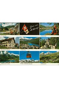 1057053 St. Moritz, Trinkhalle, St. Moritz-Bad, St. Moritz-Dorf Mehrbildkarte