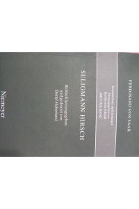 Seligmann Hirsch.   - (Kritische Texte und Deutungen. Hrsg. von Karl Konrad Polheim. Dritter Band)