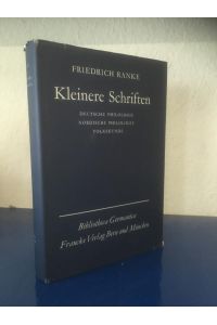 Kleinere Schriften: Deutsche Philologie - Nordische Philologie - Volkskunde.