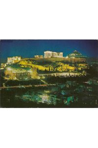 1115472 Akropolis beleuchtet