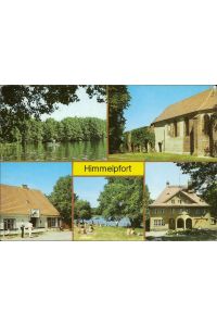 1116628 Himmelpfort, Moderfitzsee, Ruine der Klosterkirche Mehrbildkarte