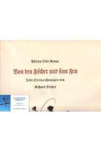 Zweifarbiges Textheft  - zu Philipp Otto Runge - Von den Fischer und siine Fru.