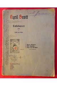 Tallahassee Suite for Violin and Piano (1. Bygone Memories; 2. After Sundown; 3. Negro Air and Dance)  - (= Schott 29290)