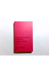 Neuköllner Schulbuch.   - Manuela du Bois-Reymond; Burkhardt Söll / edition suhrkamp ; 681