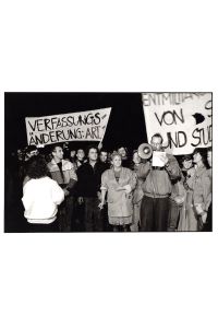 Demonstration in Leipzig.   - 30. Okt. 1989.