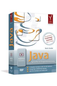 Java - Videotraining - Sprache & Programmierung (PC+Mac+Linux)  - Sprache & Programmierung - 21 Stunden Training in mehr als 200 Lektionen - Einzigartiges didaktisches Konzept - Ideal für Einsteiger und Studierende
